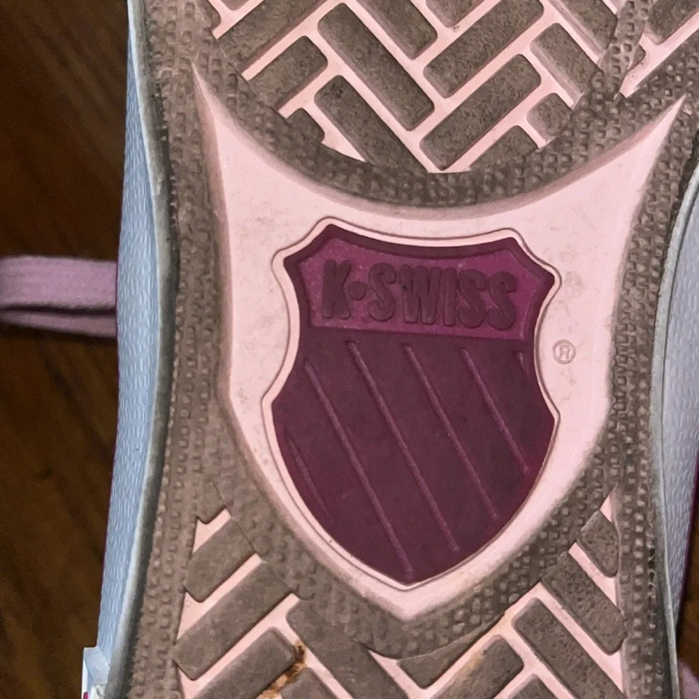 K-Swiss purple sneakers size 6.5